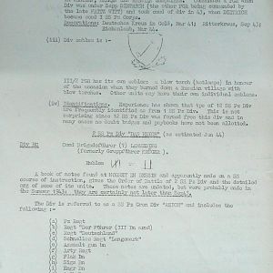 July War Diary, G Branch Guards Armoured Division, 1944