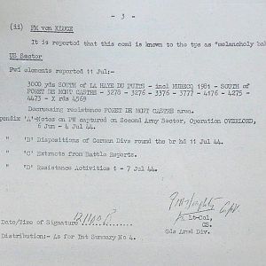 July War Diary, G Branch Guards Armoured Division, 1944