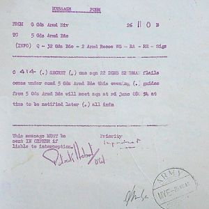 July War Diary, Guards Armoured Division, G Branch, 1944