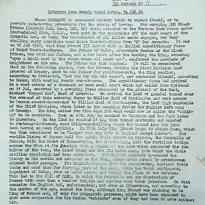 July War Diary, Guards Armoured Division, G Branch, 1944