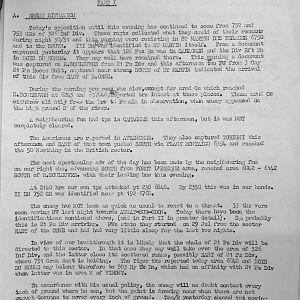 August War Diary, Guards Armoured Division, G Branch, 1944