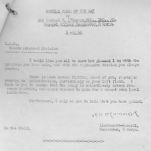 August War Diary, Guards Armoured Division, G Branch, 1944