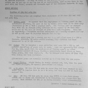 August War Diary, Guards Armoured Division, G Branch, 1944
