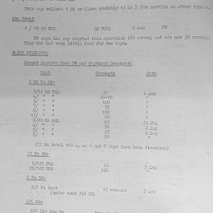 August War Diary, Guards Armoured Division, G Branch, 1944