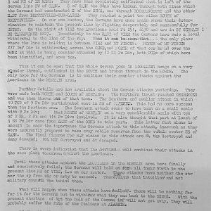 August War Diary, Guards Armoured Division, G Branch, 1944