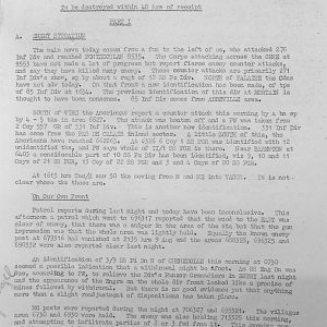 August War Diary, Guards Armoured Division, G Branch, 1944