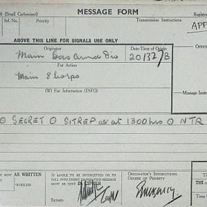 August War Diary, Guards Armoured Division, G Branch, 1944