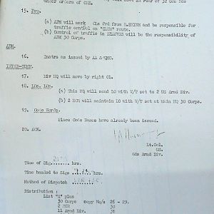 August War Diary, Guards Armoured Division, G Branch, 1944