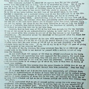 September War Diary, Guards Armoured Division, G Branch, 1944