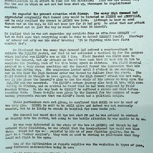 September War Diary, Guards Armoured Division, G Branch, 1944