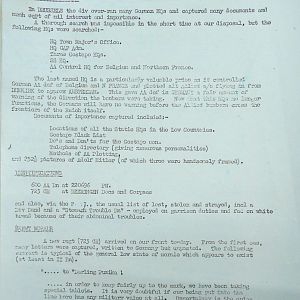 September War Diary, Guards Armoured Division, G Branch, 1944
