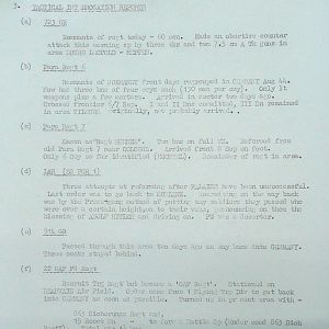 September War Diary, Guards Armoured Division, G Branch, 1944