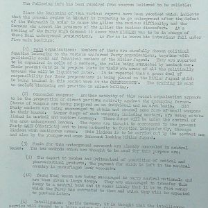 September War Diary, Guards Armoured Division, G Branch, 1944