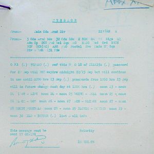 September War Diary, Guards Armoured Division, G Branch, 1944