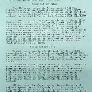 September War Diary, Guards Armoured Division, G Branch, 1944