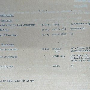 September War Diary, Guards Armoured Division, G Branch, 1944