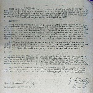 September War Diary, Guards Armoured Division, G Branch, 1944