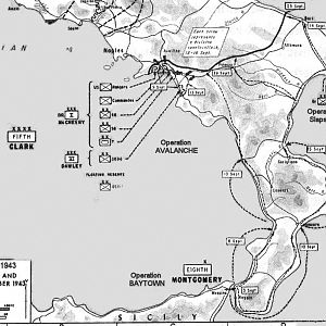 Allied landings Sicily & Southern Italy 1943