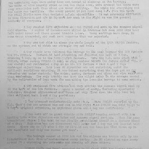 March War Diary, 6th Motor Battalion GRENADIER GUARDS, 1943