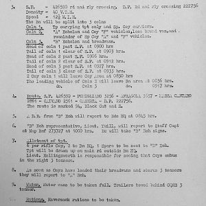 October War Diary, 6th Motor Battalion Grenadier Guards, 1943