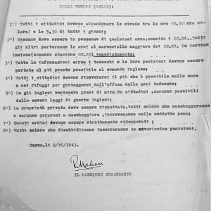 October War Diary, 6th Motor Battalion Grenadier Guards, 1943