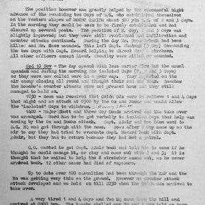 November War Diary, 6th Motor Battalion Grenadier Guards, 1943