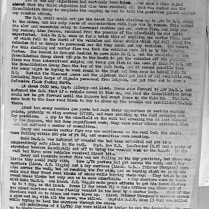 Account, 6th Motor Battalion Grenadier Guards, Account 16/17 March 1943