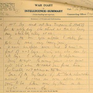 February War Diary, 6th Battalion, Grenadier Guards, Jan - Mar 1944