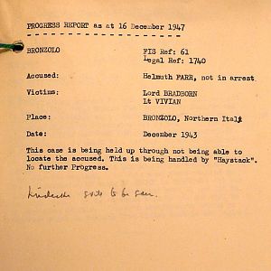 Bronzolo, Italy: killing of two British officers