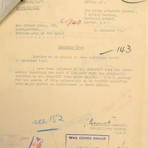 Murders of Brabourne & Vivian