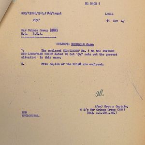 Murders of Brabourne & Vivian