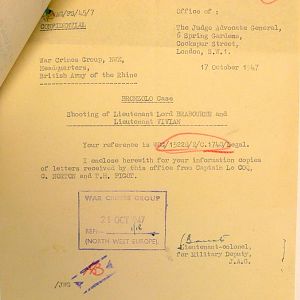 Murders of Brabourne & Vivian