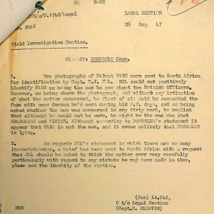 Murders of Brabourne & Vivian