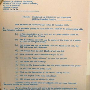 Murders of Brabourne & Vivian