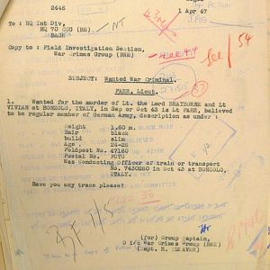 Murders of Brabourne & Vivian