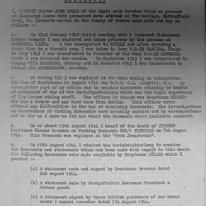Murder of Guardsman T Brannan, near Nienburg