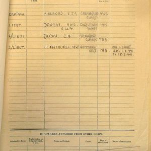 March 1940 War Diary, 1 Guards Brigade Anti-Tank Company