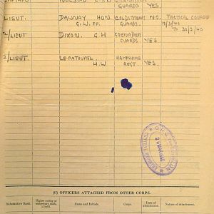 March 1940 War Diary, 1 Guards Brigade Anti-Tank Company