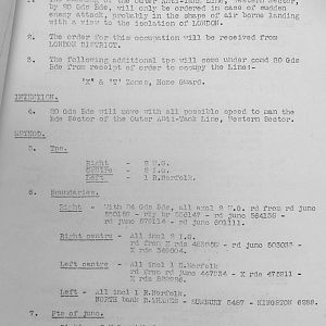 February 1941 War Diary, 20 Guards Brigade, Headquarters