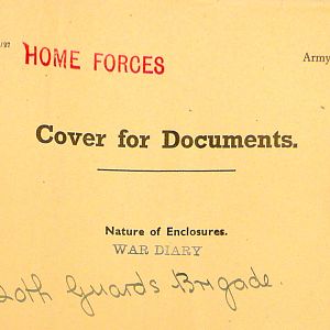 March 1941 War Diary, 20 Guards Brigade, Headquarters