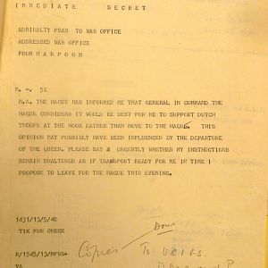Operation Harpoon, Holland, 1940 May-June