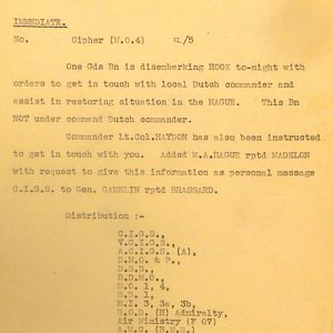Operation Harpoon, Holland, 1940 May-June