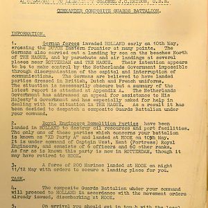 Operation Harpoon, Holland, 1940 May-June