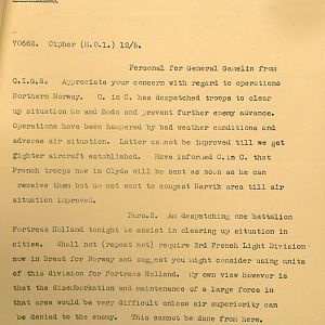 Operation Harpoon, Holland, 1940 May-June