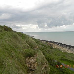 View from Arromanches Looking South Towards Omaha