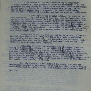 Nicholls, Arthur Frederick Crane, 62269, Major, Coldstream Guards, SOE, GC