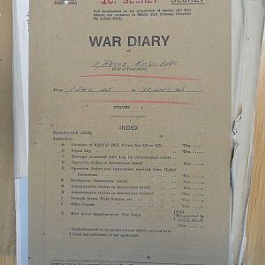 1 Recce War Diary December 1945