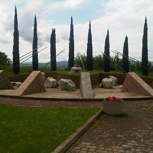 Memorial To The Canadians   Battle Of The Gothic Line  August'44