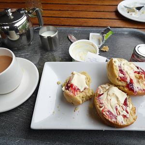 Cream Tea to end the visit