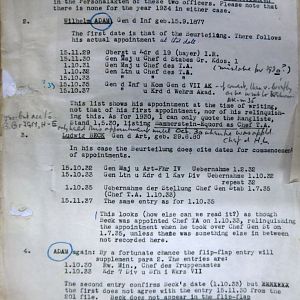 A-B Who's Who of senior German Army officers (Birley's Bible)